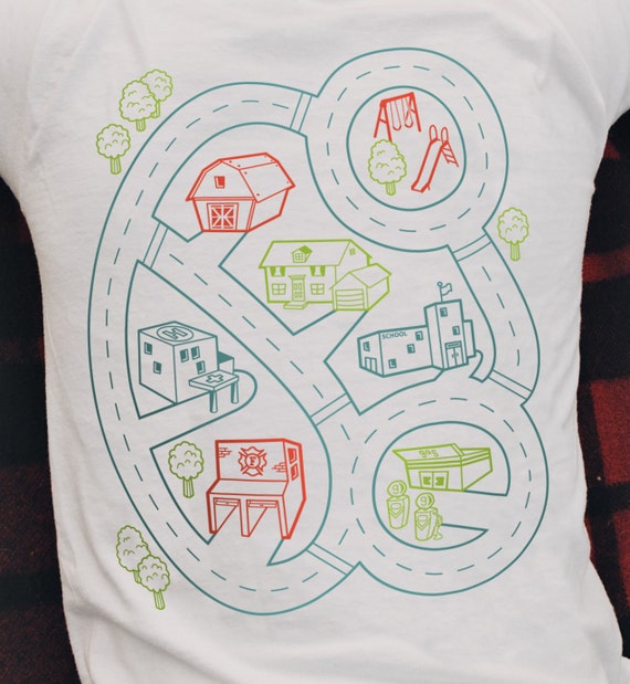 L Car Play Mat Shirt Dad Gift from Kids Fathers Day Gift