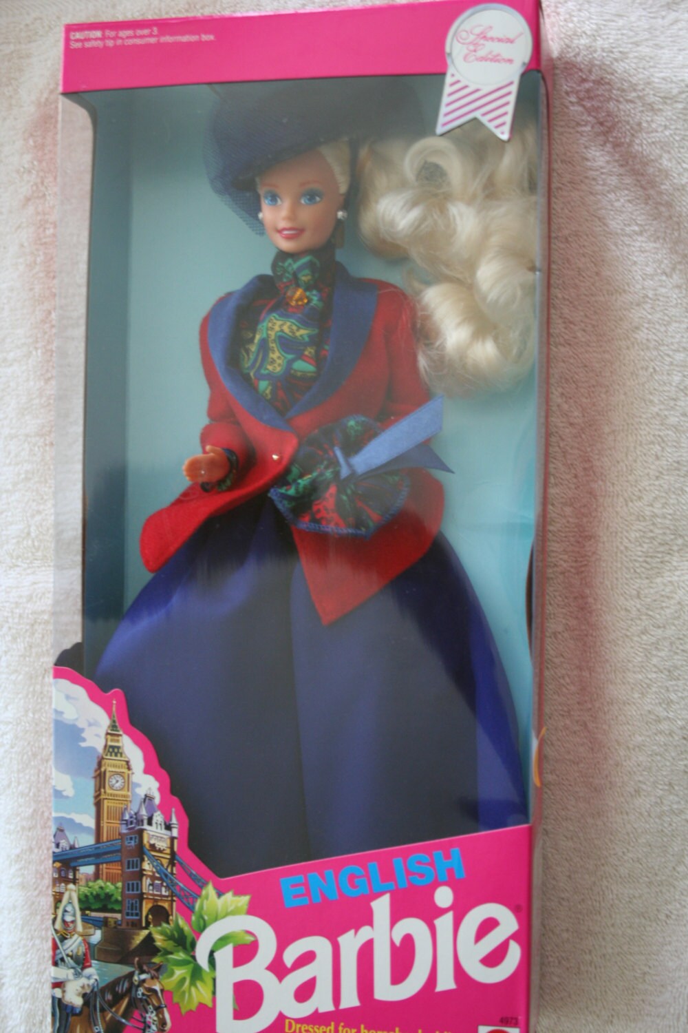 Mattel English Barbie Dolls of the World