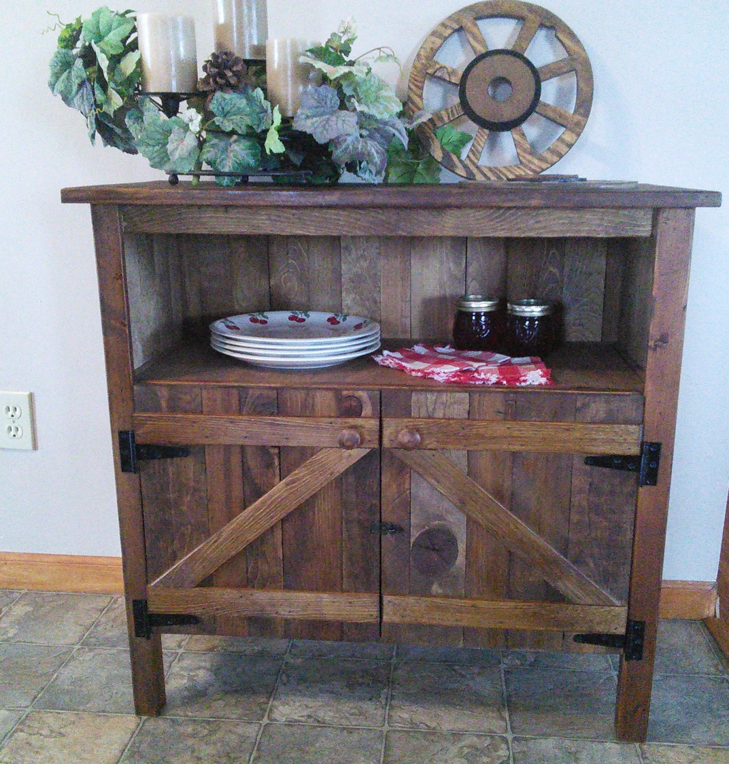 Rustic Storage Made with Reclaimed Wood by WoodenLane
