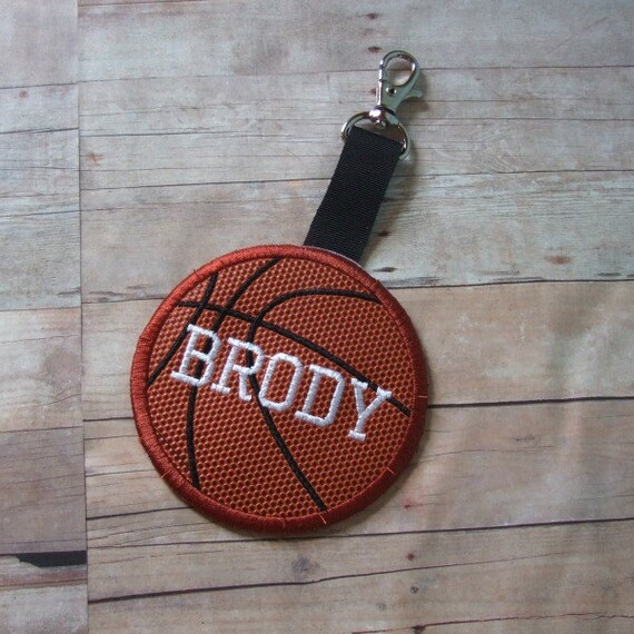 Items similar to Basketball Bag Tag Backpack Tag Sports Bag Tag Sports Gift Tag Reusable