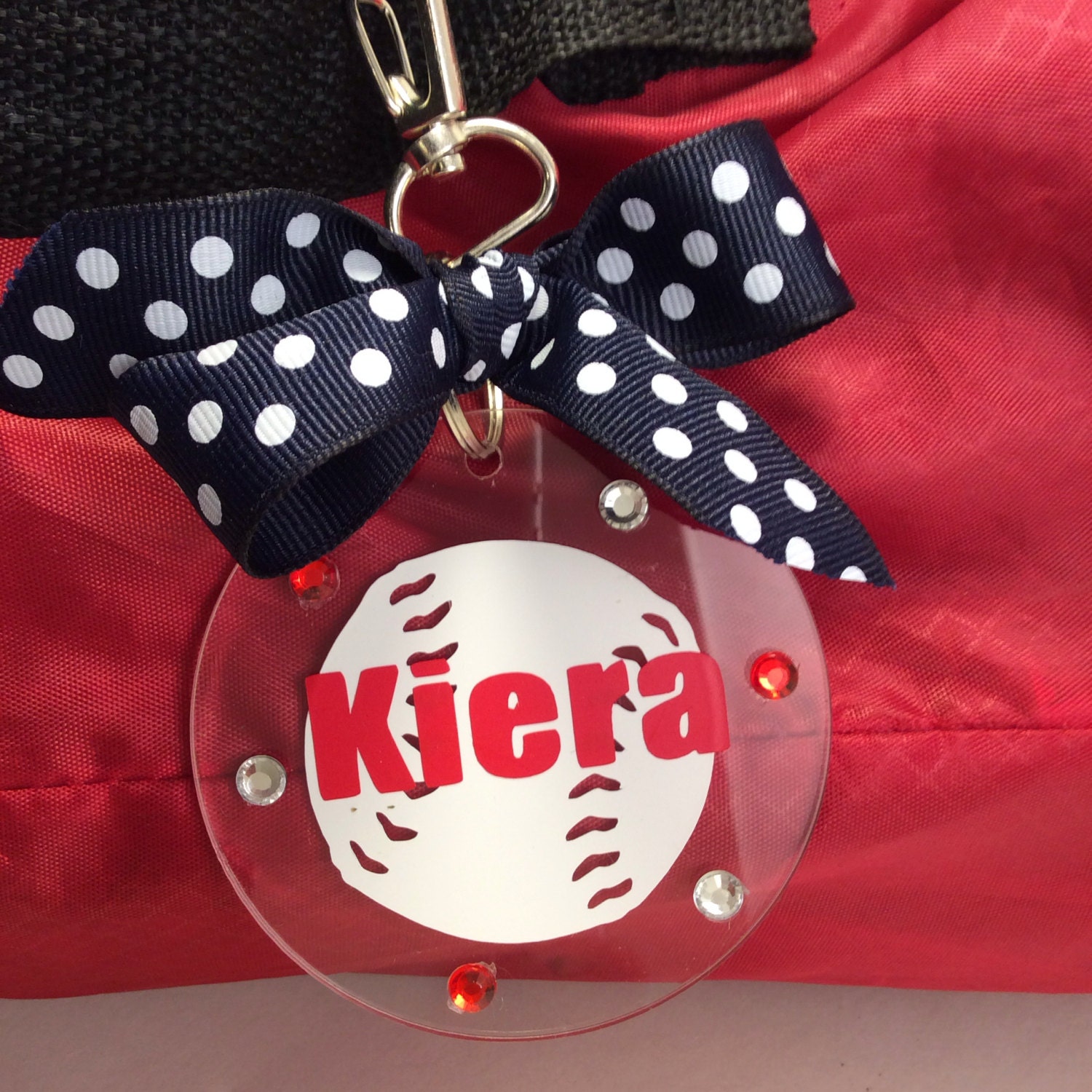 Softball Bag Tag Gifts for Softball Softball Coach by GemLights