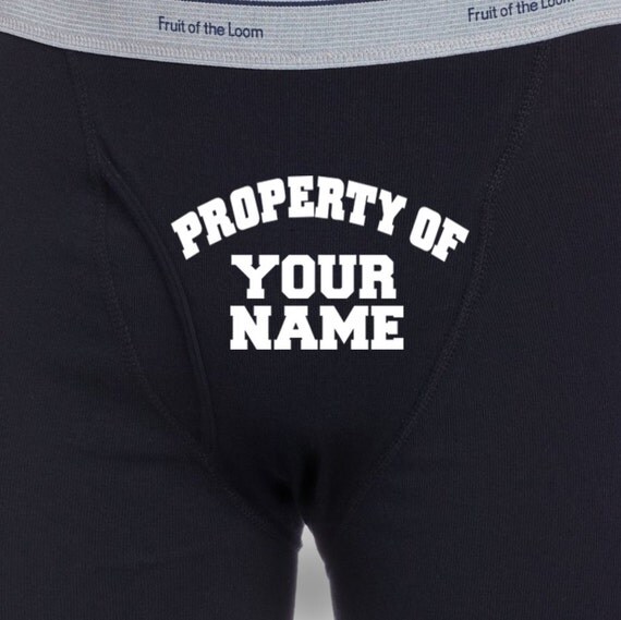Personalized Property of Boxer Briefs