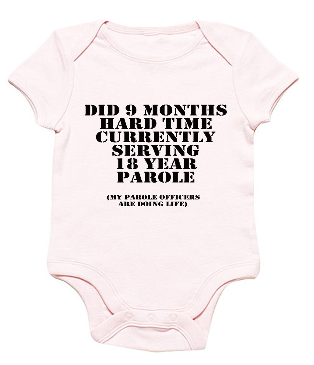 Funny Baby Bodysuit Funny Bodysuit Months Hard Time Parents