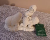 Vintage Department 56 Snowbabies "I Can't Find Him" Vintage Department 56 Snowbabies "I Can't Find Him"