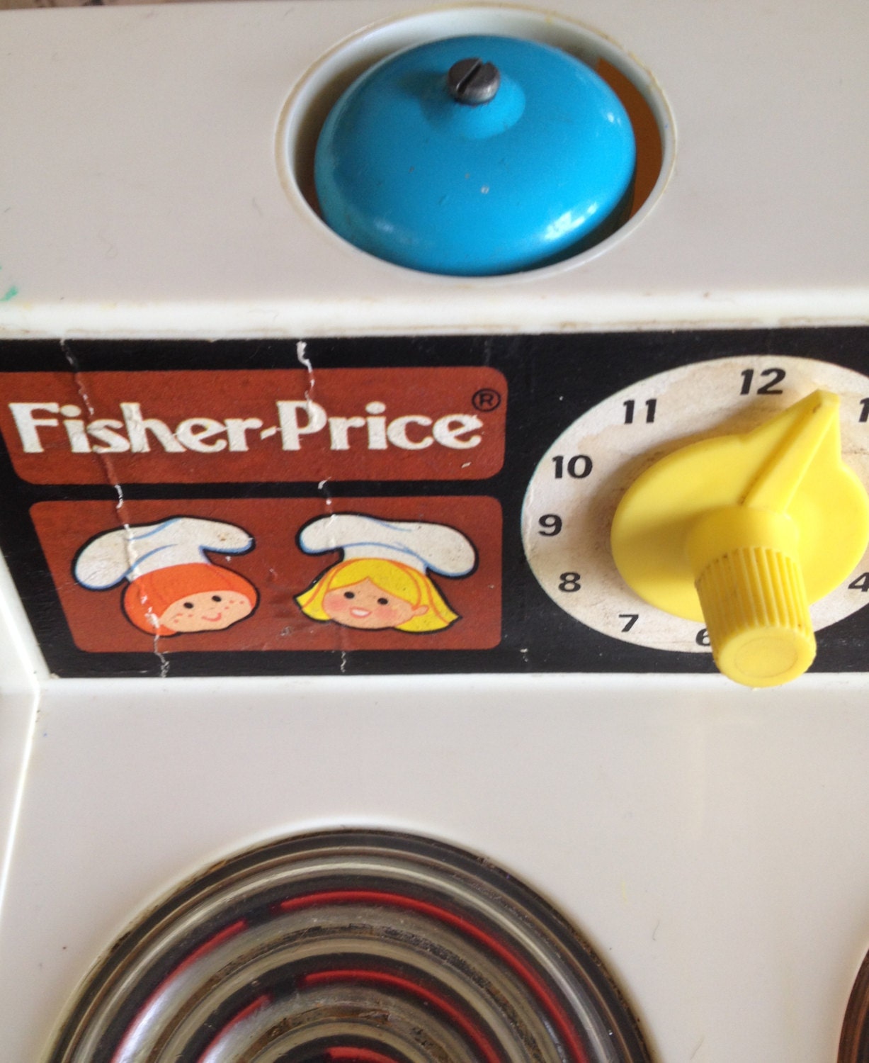 fisher price stove vintage