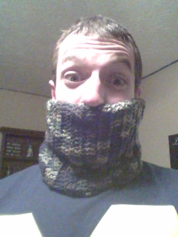 Items similar to neck warmer, gift for him, cowl, face mask, crochet ...