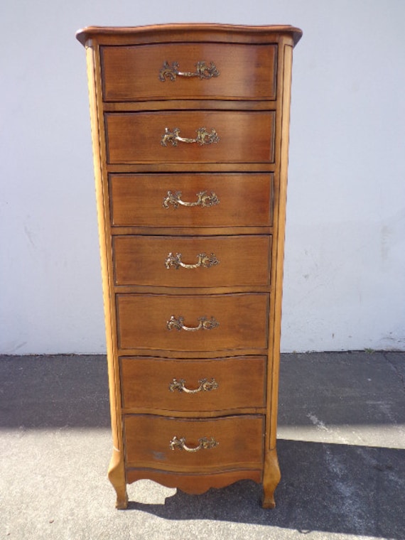 Pretty French Provincial Lingerie Chest Shabby Chic Dresser