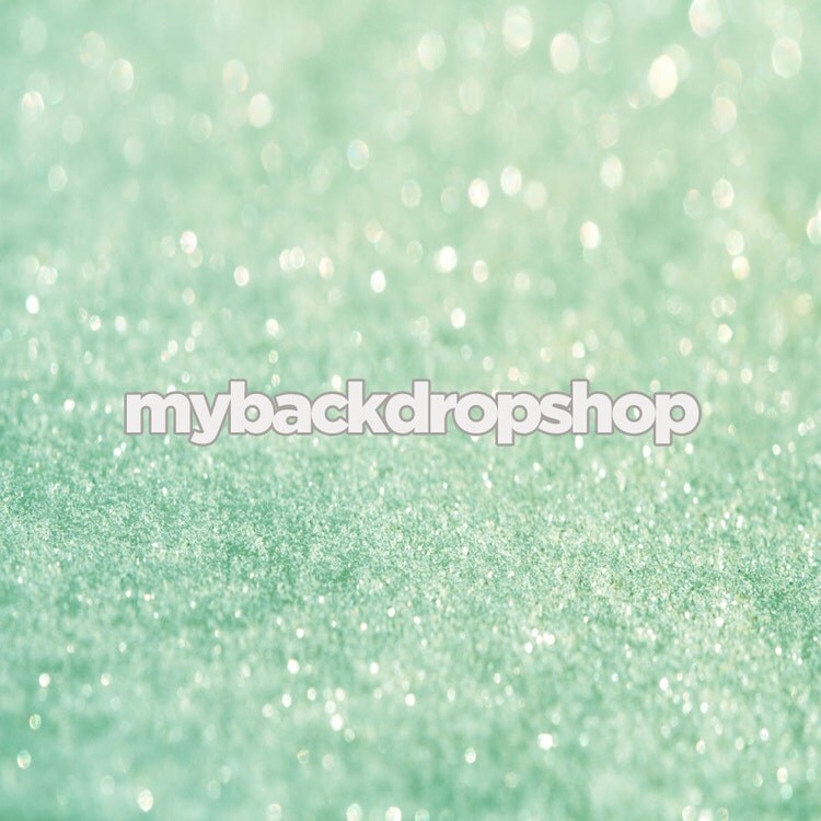 4ft x 4ft Mint Green Glitter Photography by on Etsy