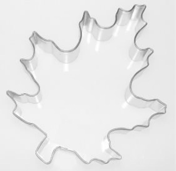 5'' Oak Leaf Cookie Cutter by on Etsy