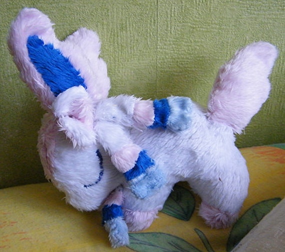 sleeping sylveon plush