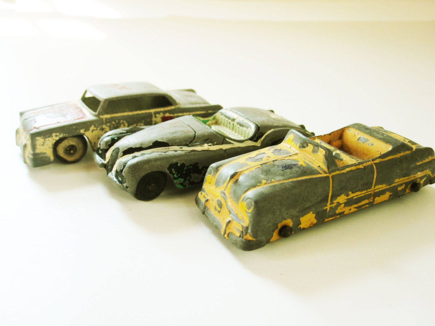 Small Metal Cars From Tootsietoy and Goodee by TheChildrensRoom