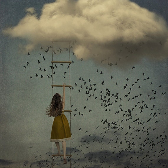 Above All Odds - LIMITED EDITION, Matted Print, Surreal, Whimsical, Fine Art Photography