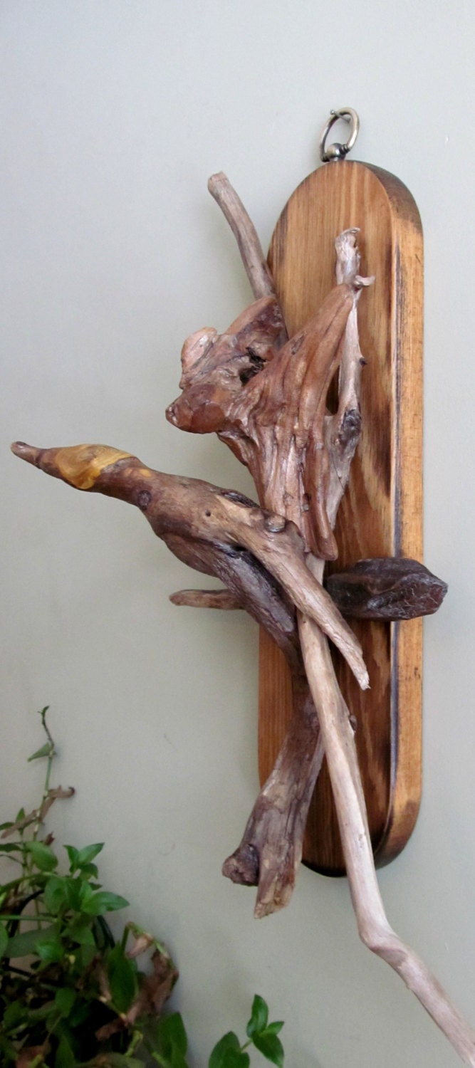 IN STOCK Driftwood Sculptural Wall Hanging Driftwood Wall