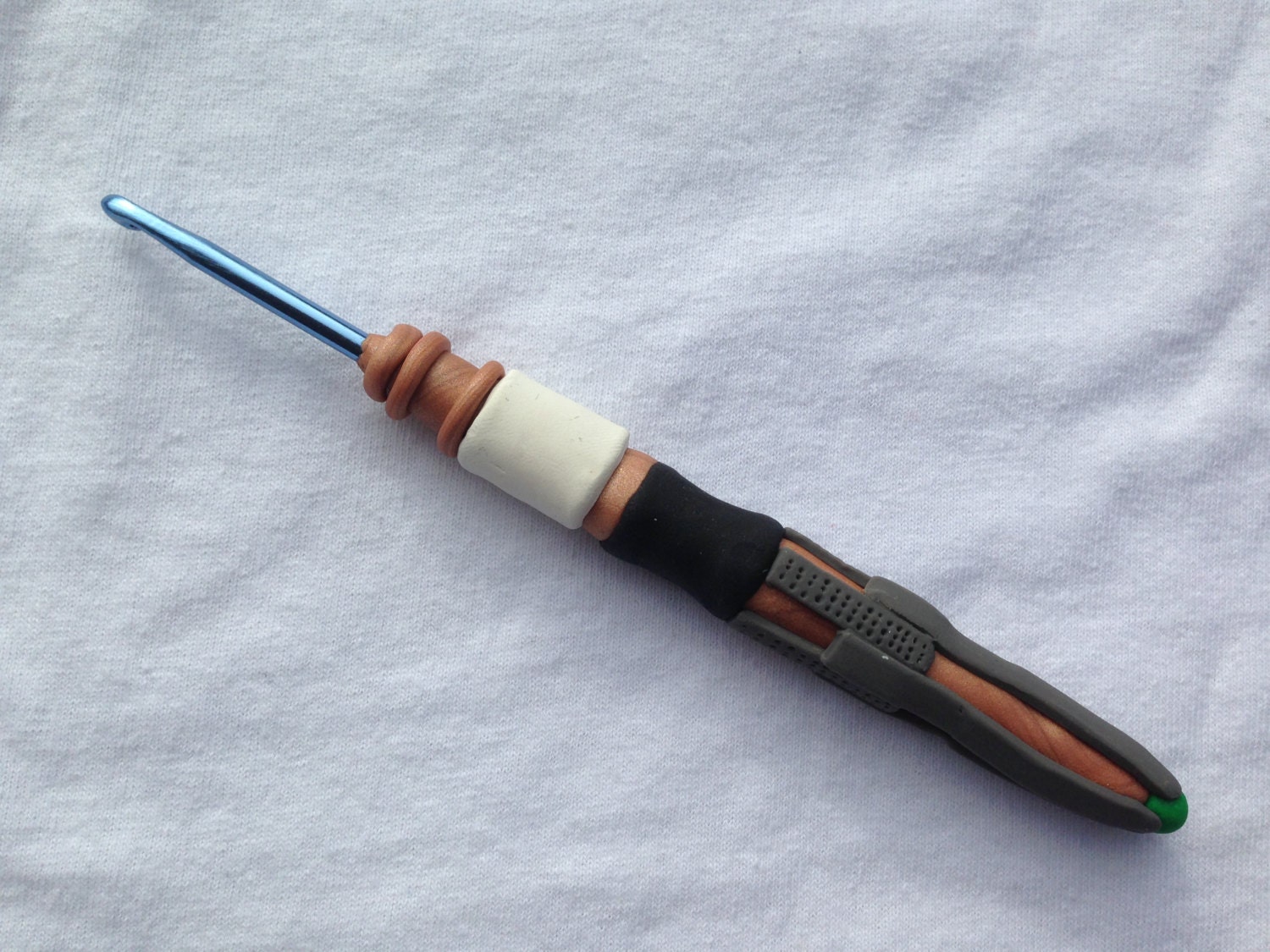 Sonic Screwdriver Crochet Hook Grip