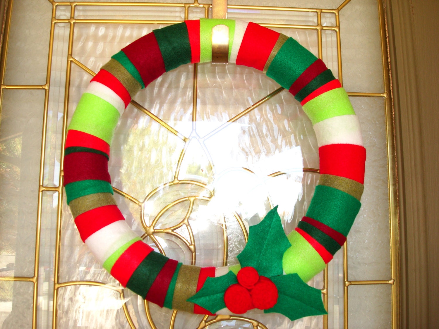 Christmas Felt Wreath