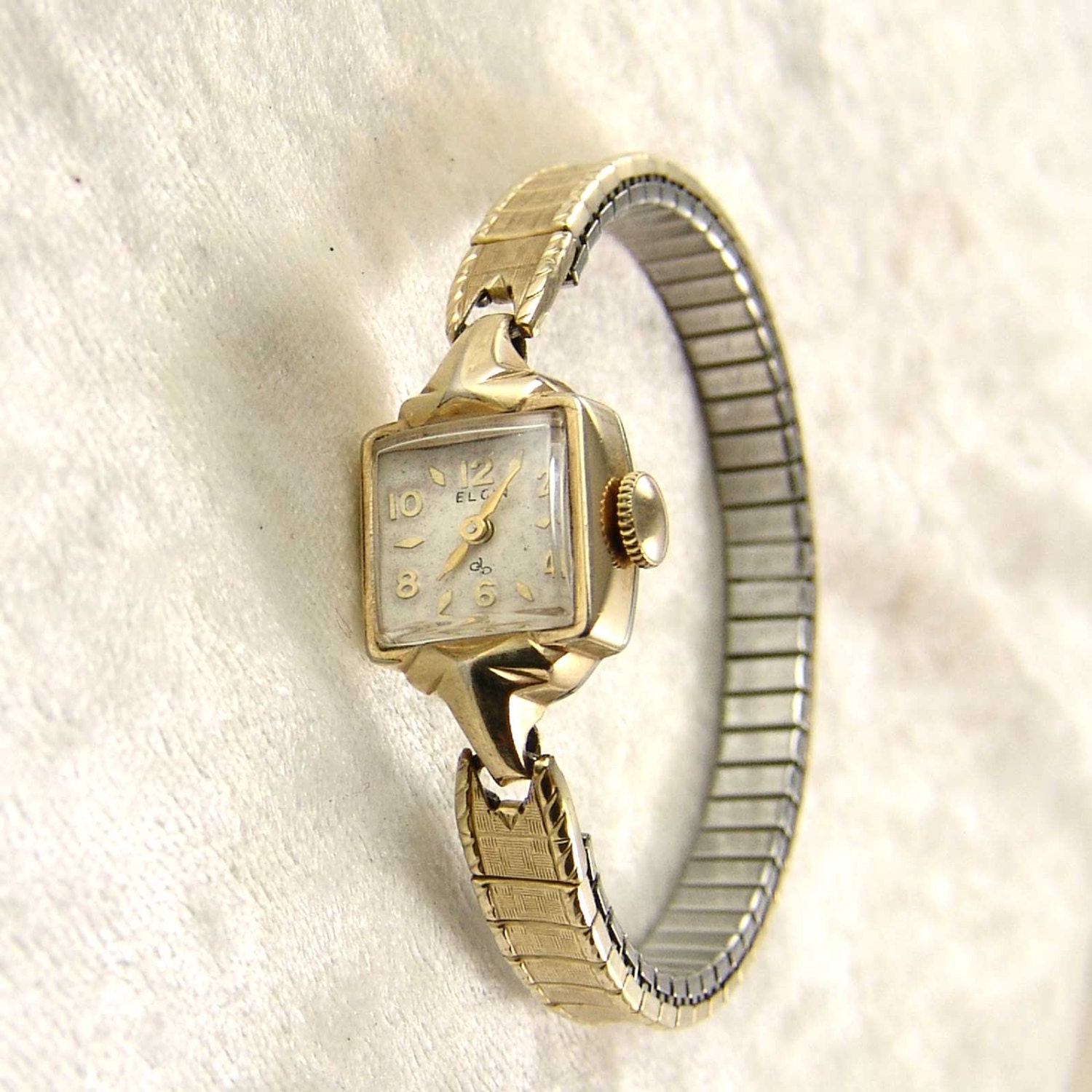 Vintage Elgin Ladies Wristwatch 10Kt RGP 17 Jewel