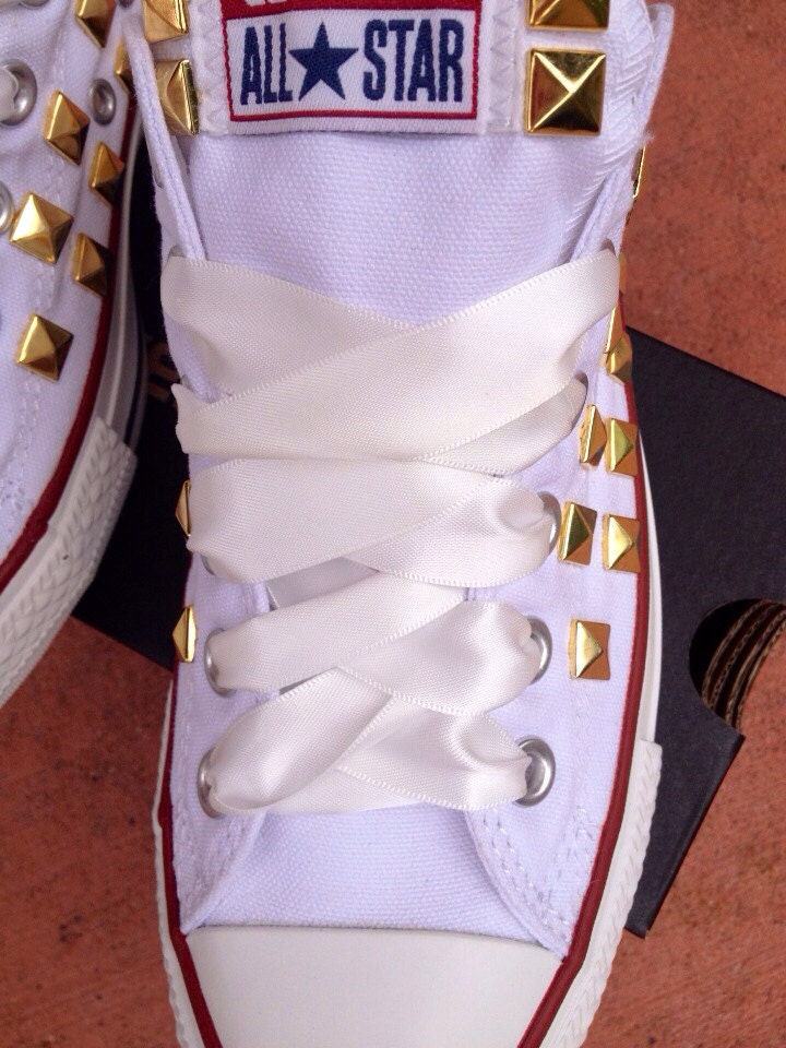 Satin Ribbon Shoelaces Converse Shoes