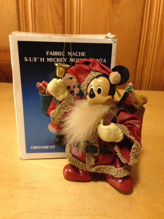 mickey mouse christmas figures