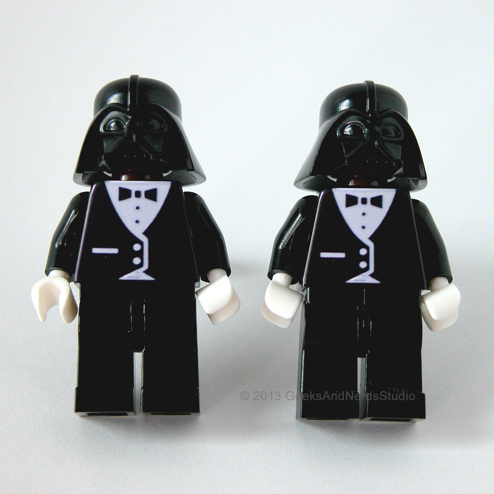 Made with LEGO bricks Star Wars Darth Vader with Black