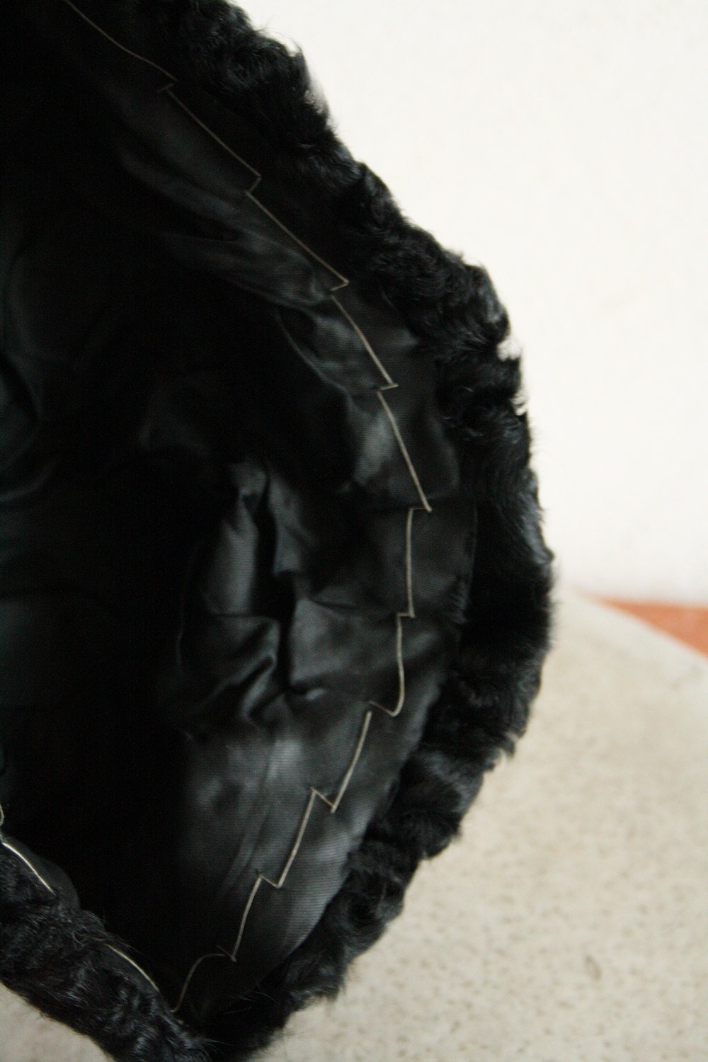 Vintage Black Fur 35