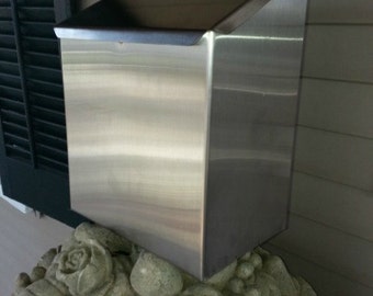 The Saltbox Stainless Steel Mailbox