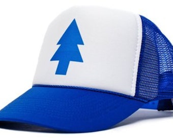 Dipper Pines from Gravity Falls Trucker Hat Mesh Hat Snap Back Hat royal