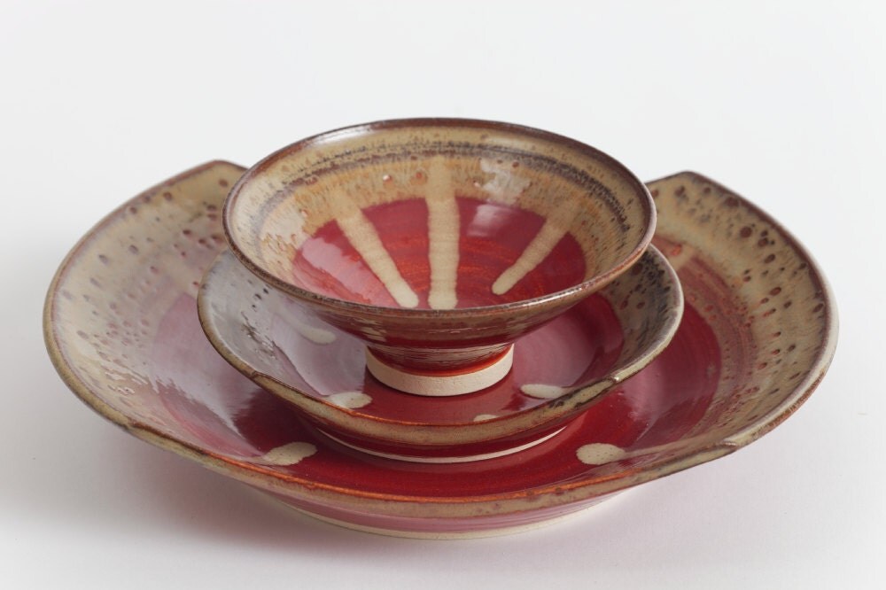 Stoneware dishes ceramic dishes pottery plate dinnerware