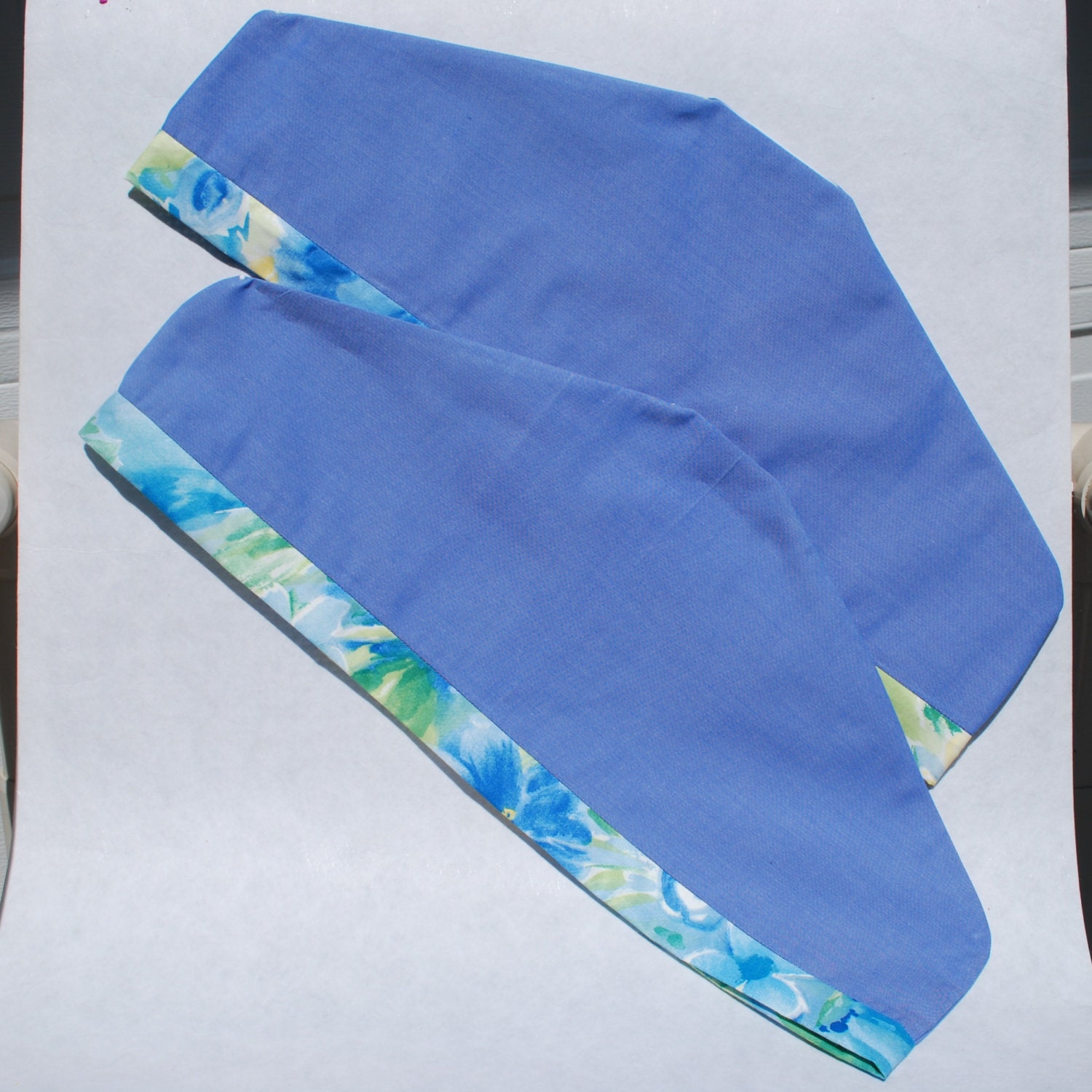 Garment Dust Cover/Shoulder Dust Cover Blue by mylifeinfabric