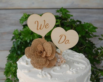 Rustic Cake Topper Engraved Shabby Chic Custom Rustic Cake Topper Engraved Shabby Chic Custom