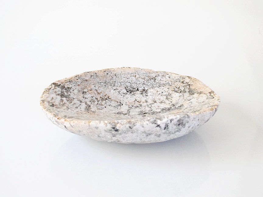 Small Stone Bowl Granite Bowl Minimalist Rock Tray Irregular