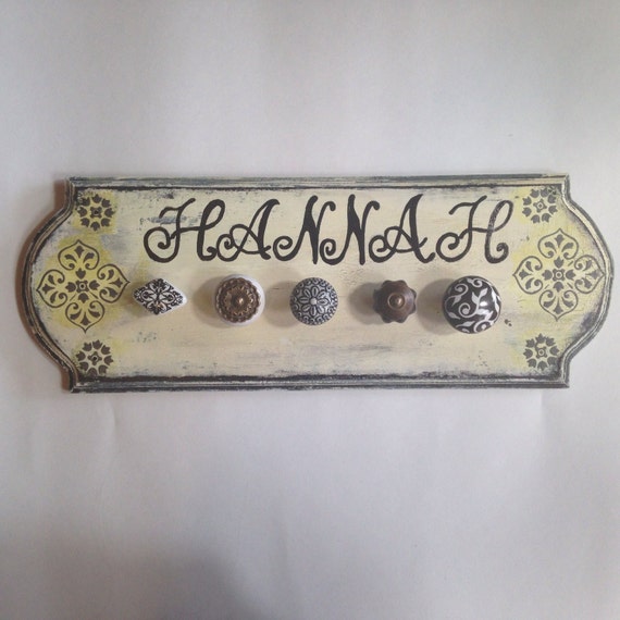 Items similar to Necklace organizer and mason jar vase on Etsy