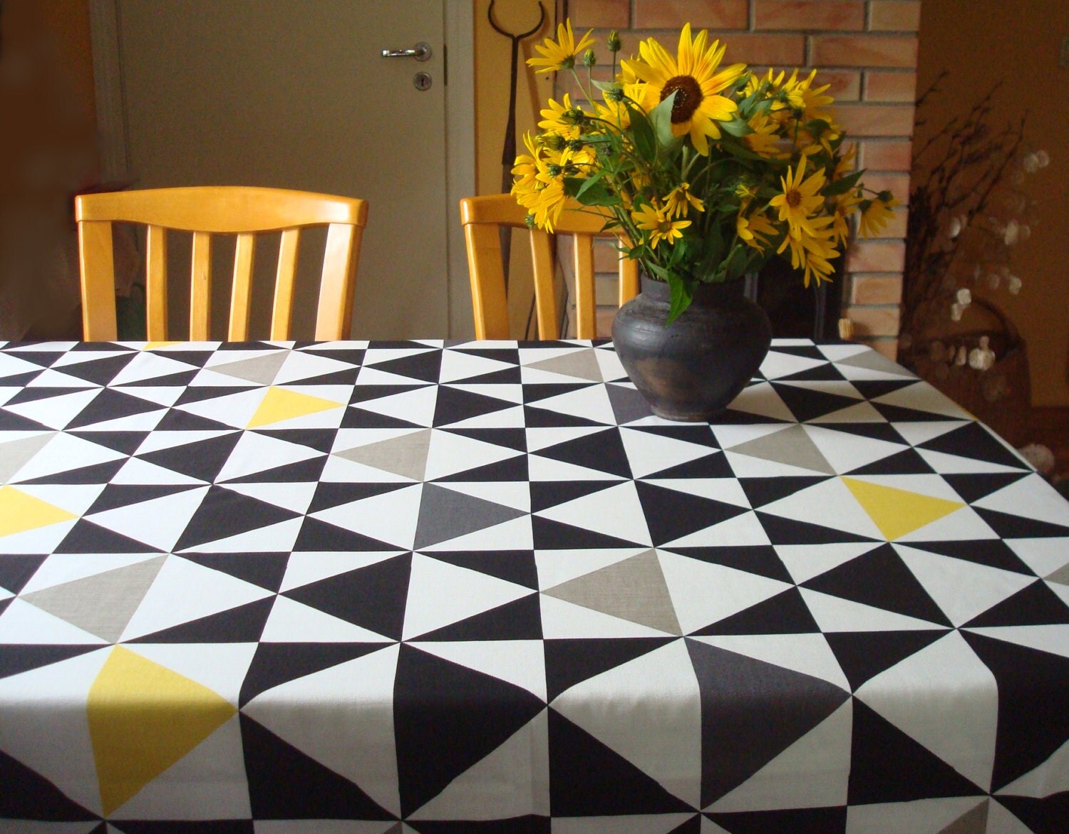 Round Tablecloth Cotton Tablecloth With Graphic - ðzoom round tablecloth cotton tablecloth with graphic - ðzoom