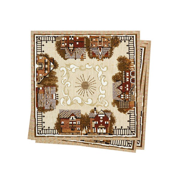Village Tapestry Placemats Set of 6 32x32cm