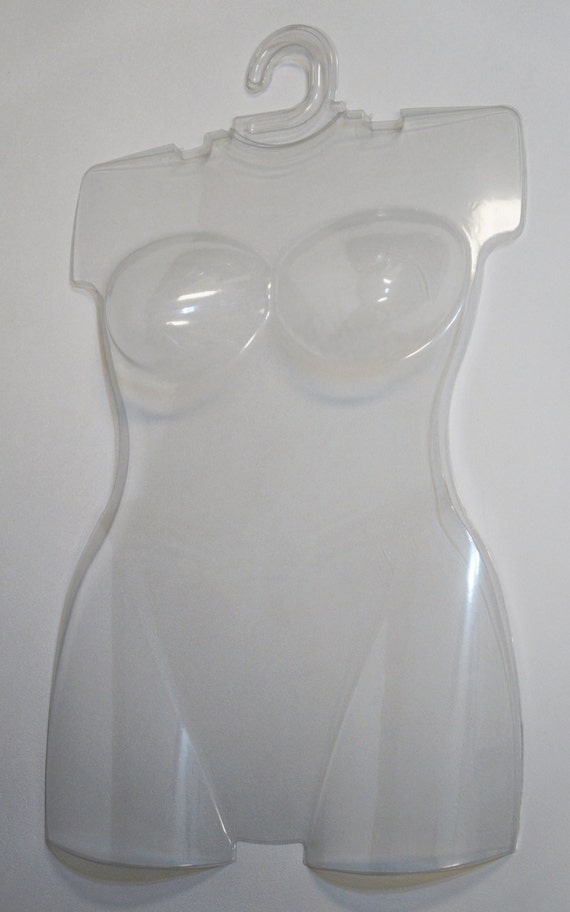 Items similar to 10 CLEAR Female PLUS SIZE Plastic Body Forms for