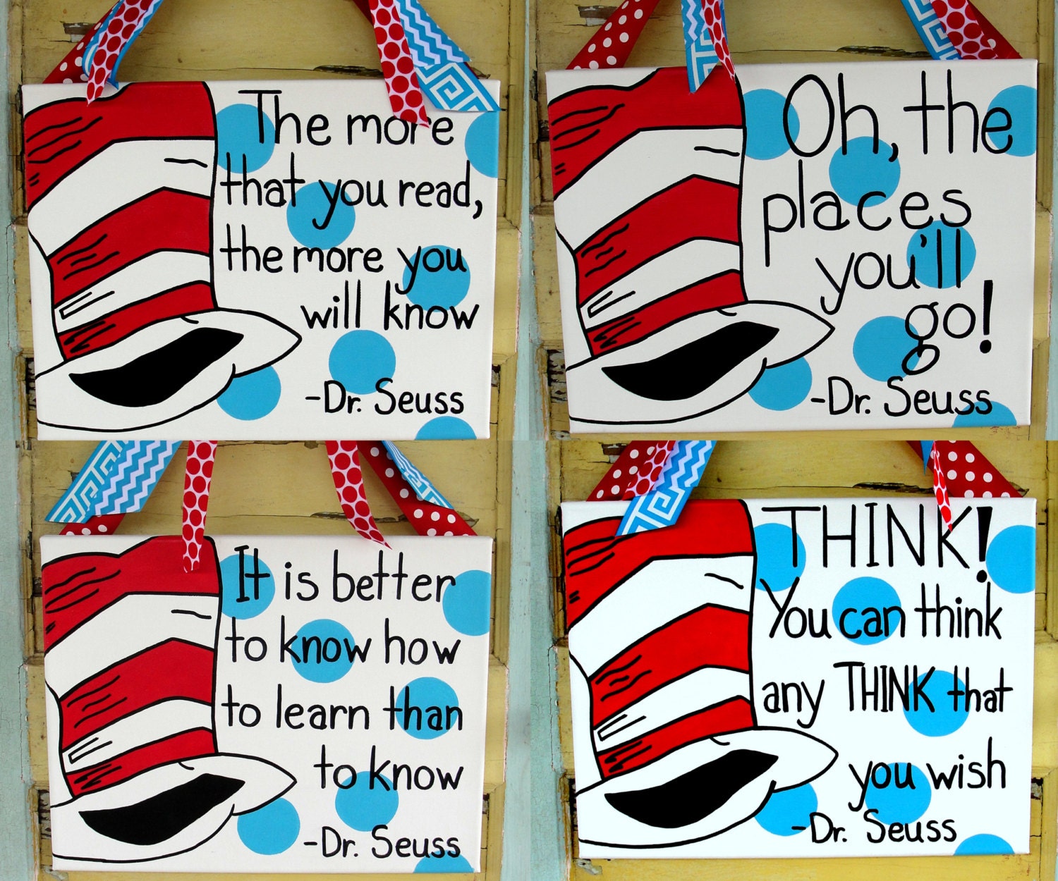 Dr Seuss Quote Canvas