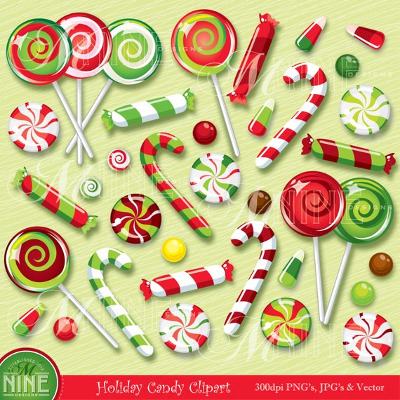 free clip art christmas candy - photo #32