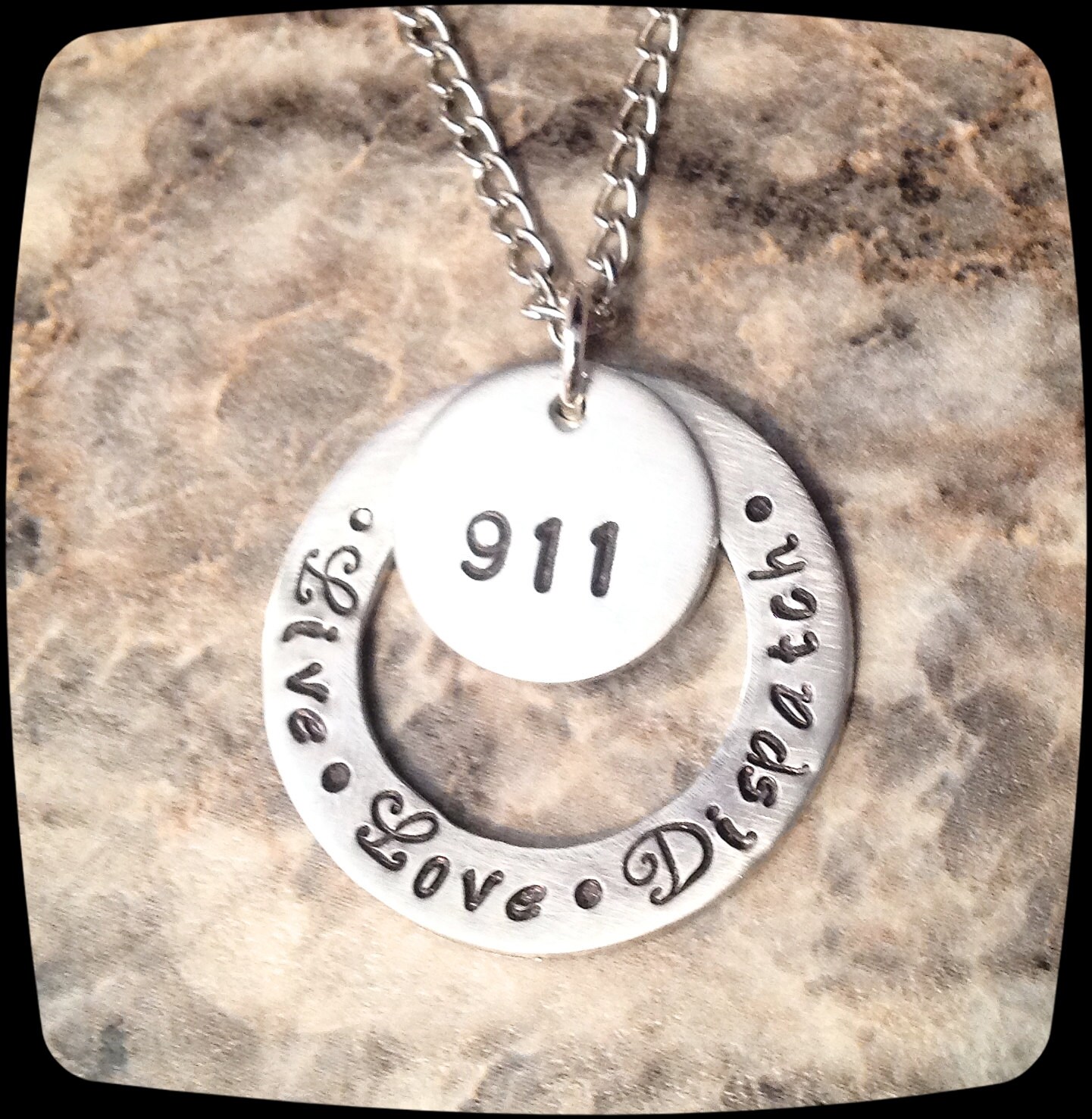 911 Dispatcher Necklace 911 Operator 911 by ThatKindaGirl on Etsy