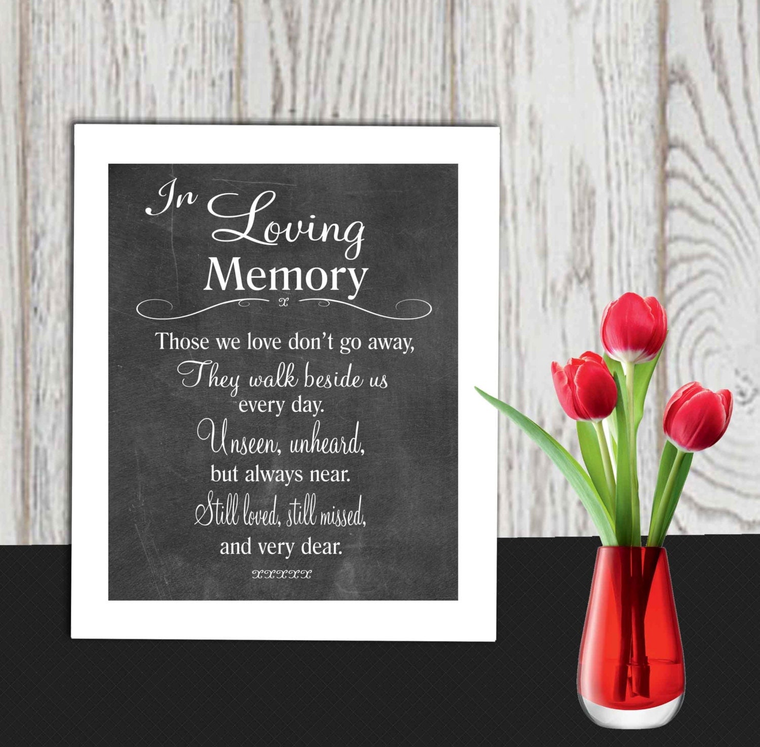 Memorial Sign Printable In Loving Memory Print Wedding