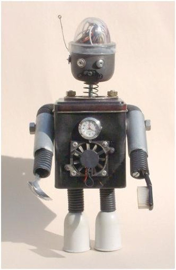 3. 'Sweeper' Sweeper is a character robot sculpture