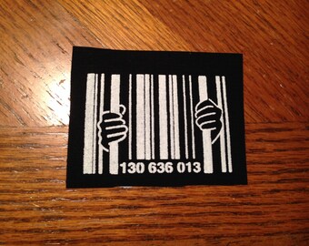 Corporate Slave Punk Patch