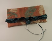 Fancy Green and Browns Clutch Wallet