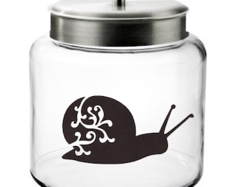 Snail Decal- Wall Decal, Cell Decal, Laptop Decal