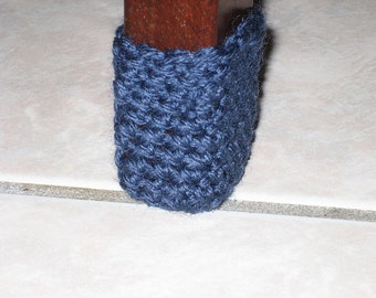12 Crocheted Chair Booties - Chair leg covers (package of 12)