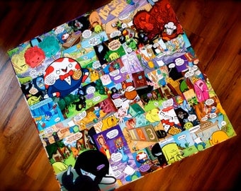 CUSTOM - Adventure Time Comic Book Table