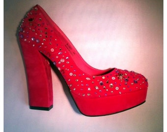 Popular items for sparkle heels on Etsy