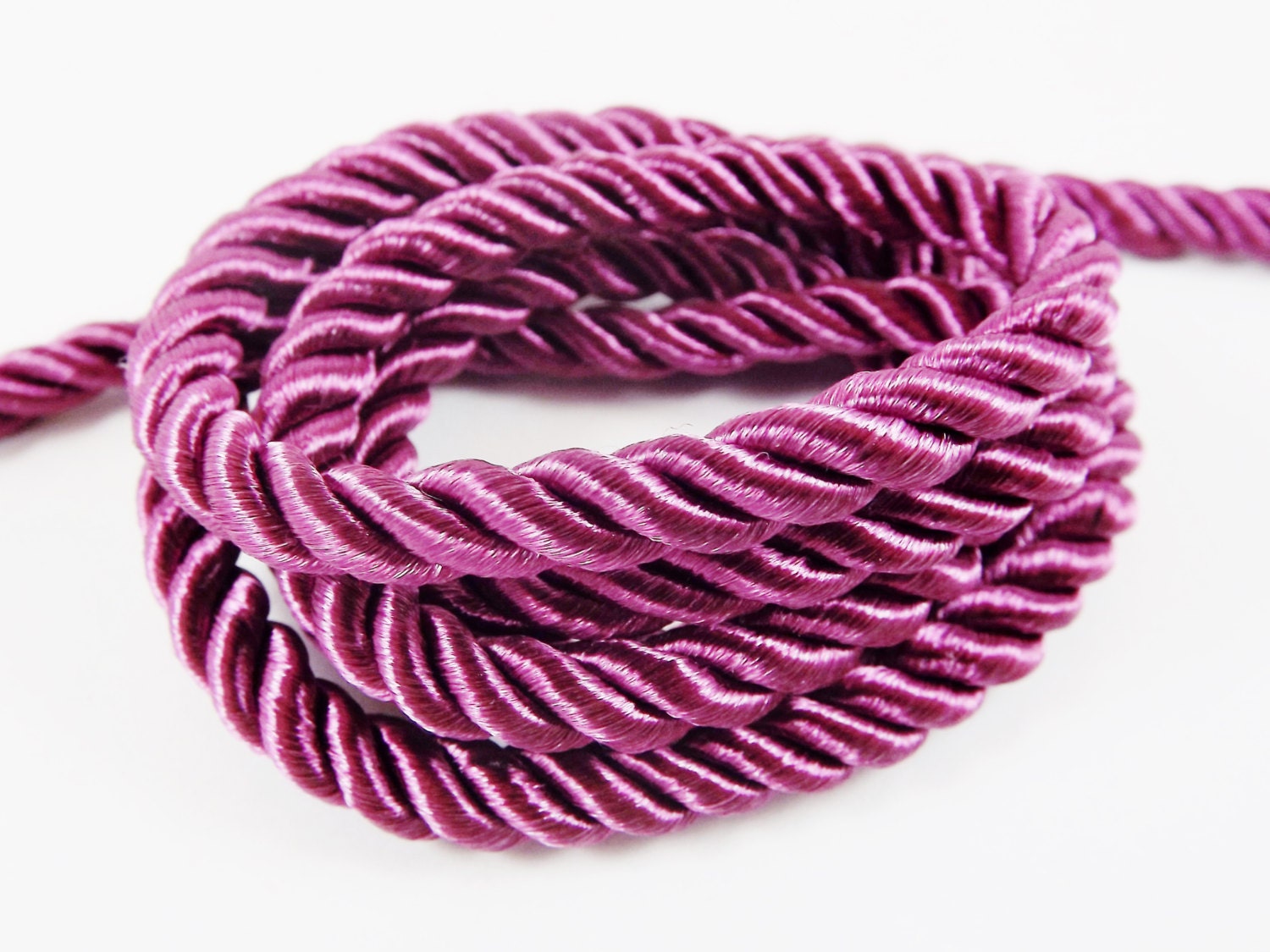 purple wine 5mm twisted rayon satin rope silk braid cord 3 purple wine 5mm twisted rayon satin rope silk braid cord 3