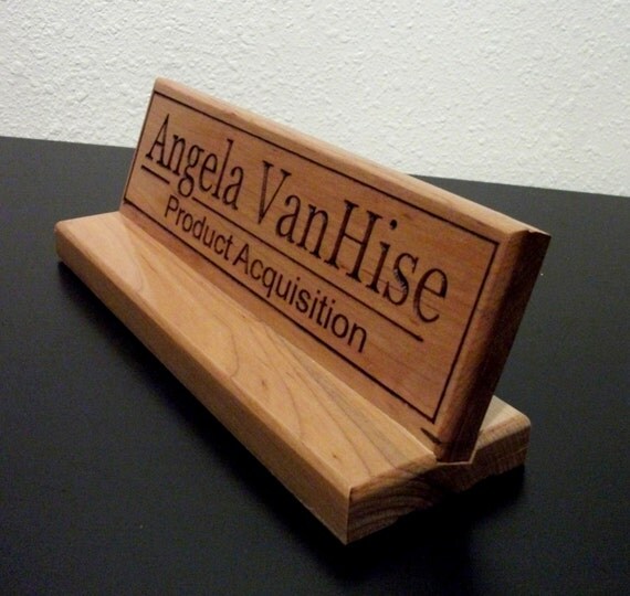 Office Desk Sign Personalized Business Professional Customized