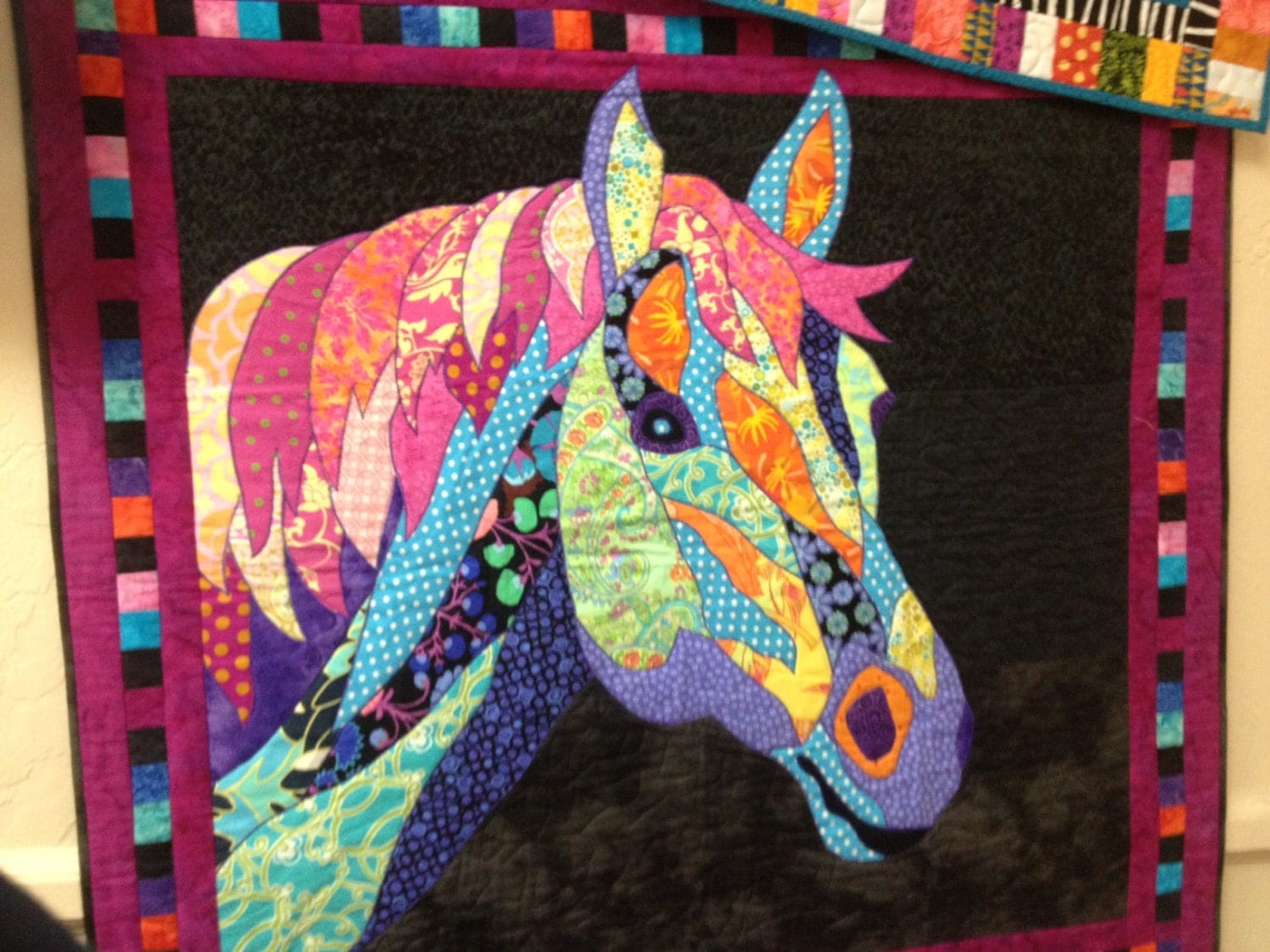 sale dakota bj designs horse quilt pattern