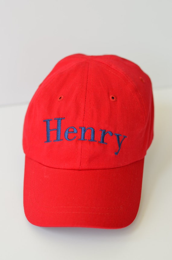 Items similar to Personalized Toddler Baseball Cap on Etsy