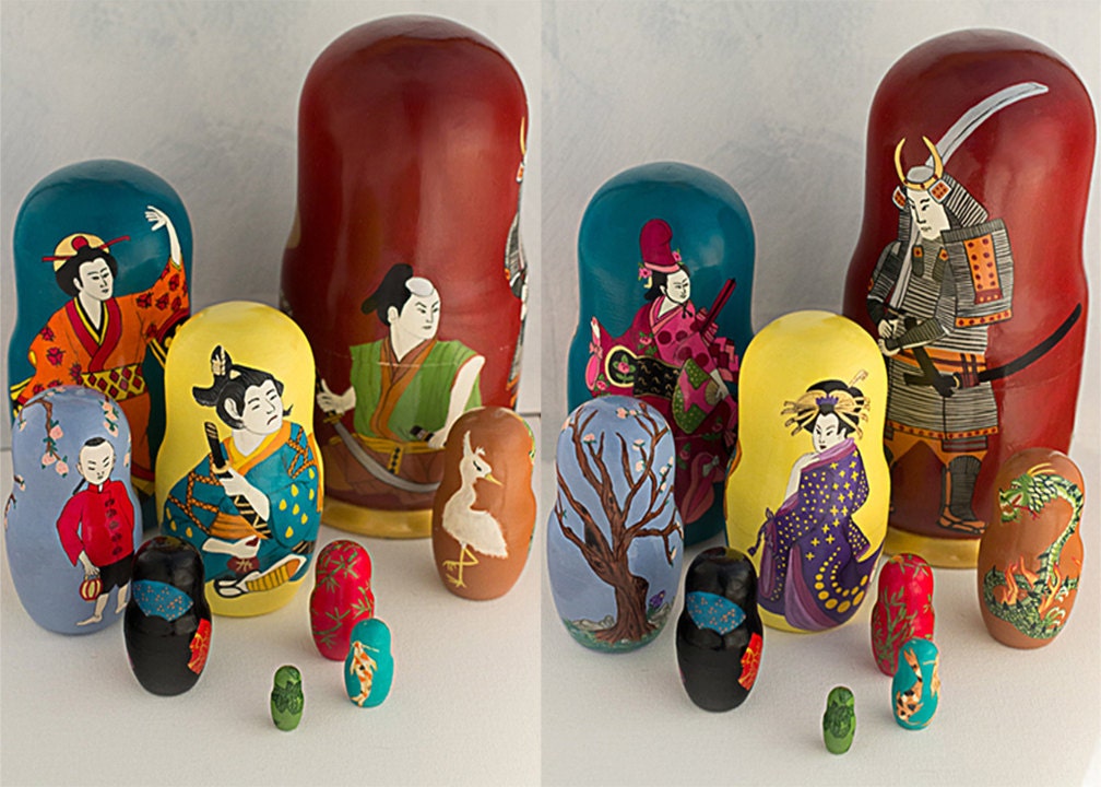 nesting dolls 10